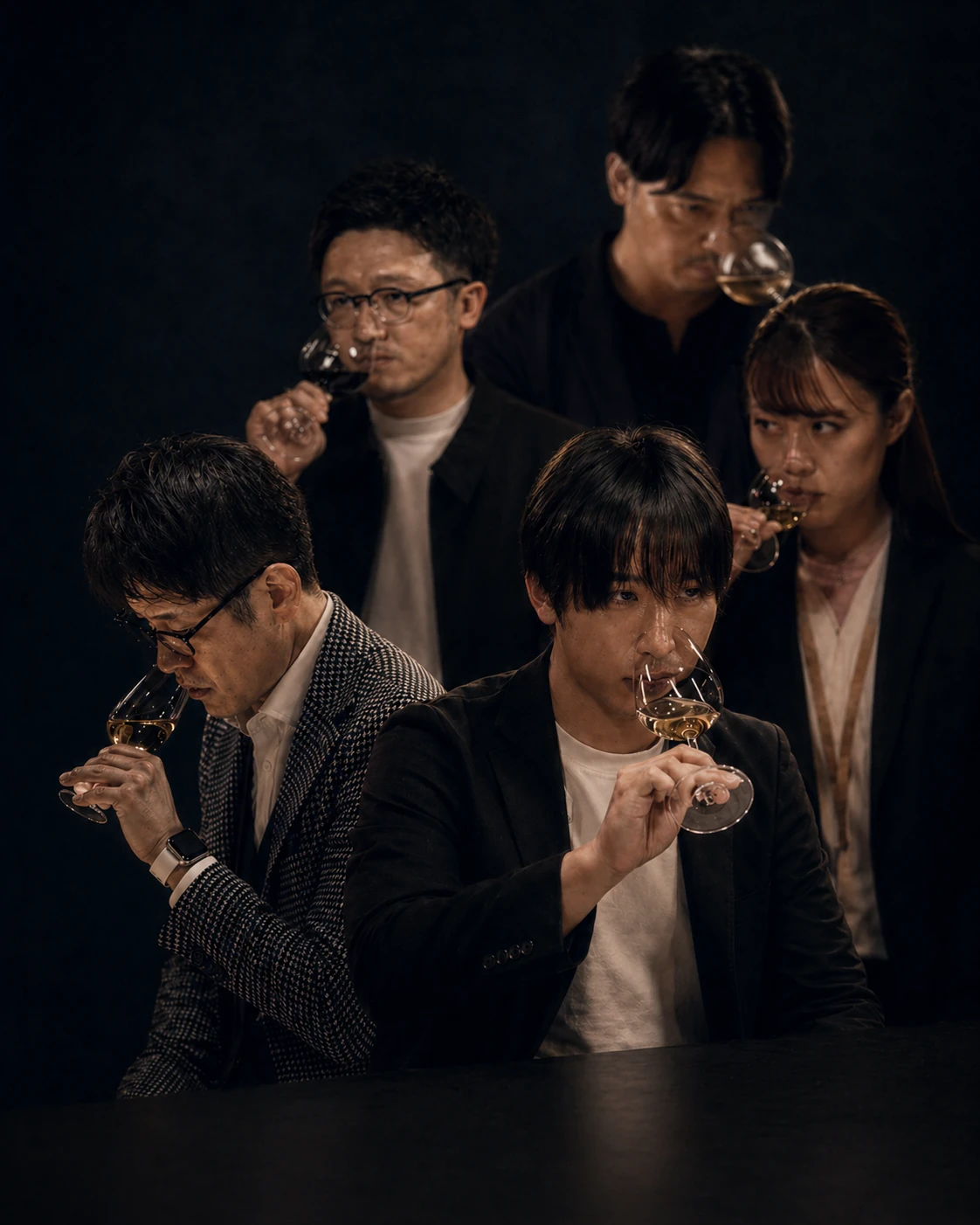 日本ブラインドテイスティングリーグ — 5 人のテイスター